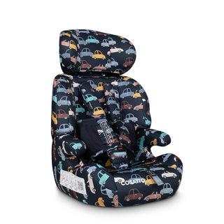 Cosatto Zoomi Group 1/2/3 Car Seat with Anti-Escape System – Beep Beep