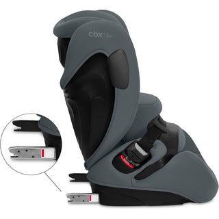 Cybex Pallas B3 i-Size Car Seat – Black 76–150cm, 15m–12y Grey