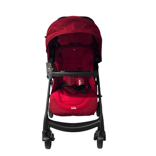 Joie Muze LX Lie-Flat Stroller with Footmuff – Cranberry Birth to 15kg