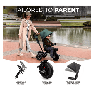 Kinderkraft Aveo Tricycle Malachite Grey