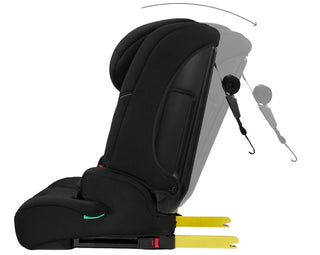 Kinderkraft SAFETY FIX 3 PRO i-Size ISOFIX Child Car Seat 76-150cm - Black