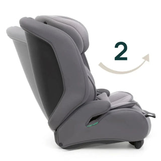 Chicco Gro-Up i-Size Car Seat 76–150cm – Lightweight Belt-Fit Seat 15m–12y Stone