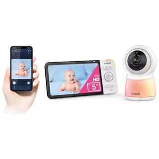VTech RM5755HD Smart Wi-Fi Baby Monitor with 5" HD Screen & 1080p Camera