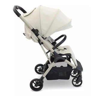 My Babiie MBX7 Ivory Compact Stroller – Lightweight, Auto-Fold, Birth to 22kg