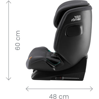 Britax Römer ADVANSAFIX 2 Z-Line i-Size Car Seat – Midnight Grey| 76–150 cm | From 15 Months to 12 Years