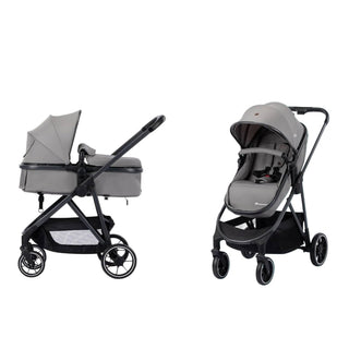 Bebeconfort Breeze Trio 3-in-1 Baby Stroller Travel System – Mineral Grey 0–4 Years