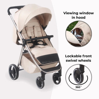 My Babiie MB160 Billie Faiers Oatmeal Baby Pushchair/Stroller