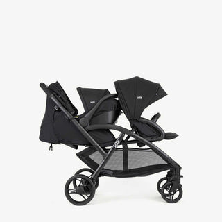 Joie EvaLite Duo Tandem Stroller – Shale | Lightweight Double Pushchair
