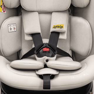 JoviKids Ranger 2 i-Size Car Seat with Leg Extension Cushion - Milkstone