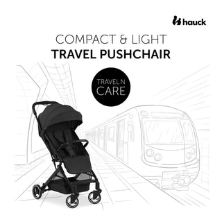Hauck Travel N Care - Compact Baby Stroller - Black