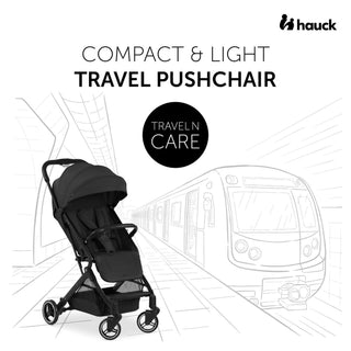 Hauck Travel N Care Compact Baby Stroller Black