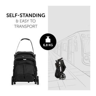 Hauck Travel N Care - Compact Baby Stroller - Black