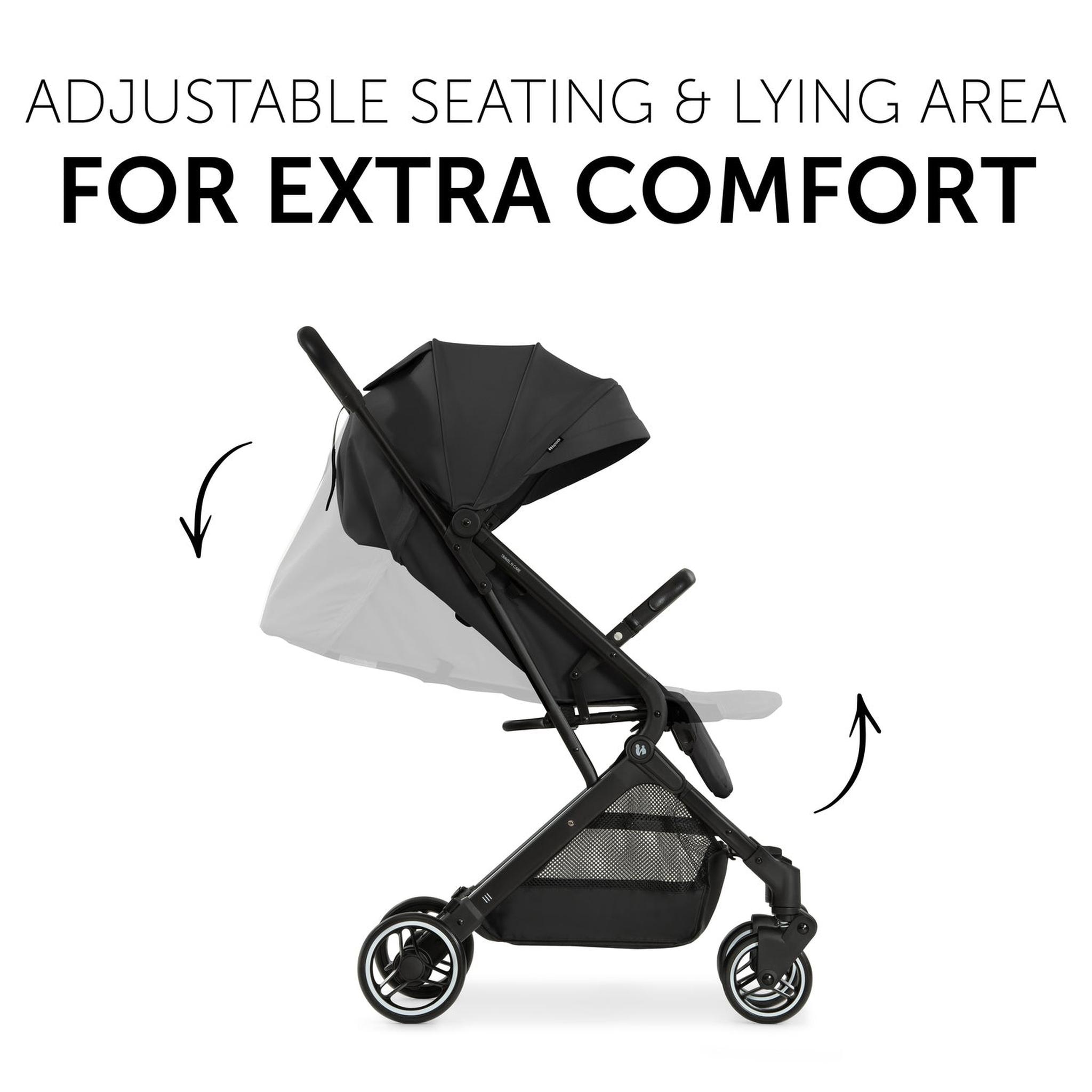 hauck stroller black Hauck Black Travel N Care Pushchair