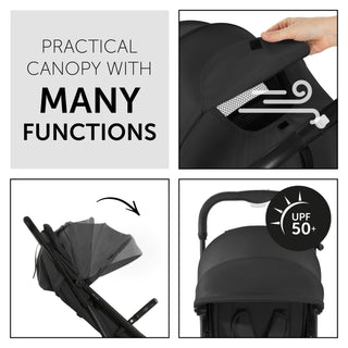 Hauck Travel N Care Compact Baby Stroller Black