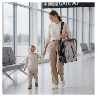 Hauck Lite N Care Carbon Travel Stroller