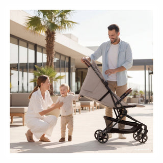 Hauck Lite N Care Carbon Travel Stroller