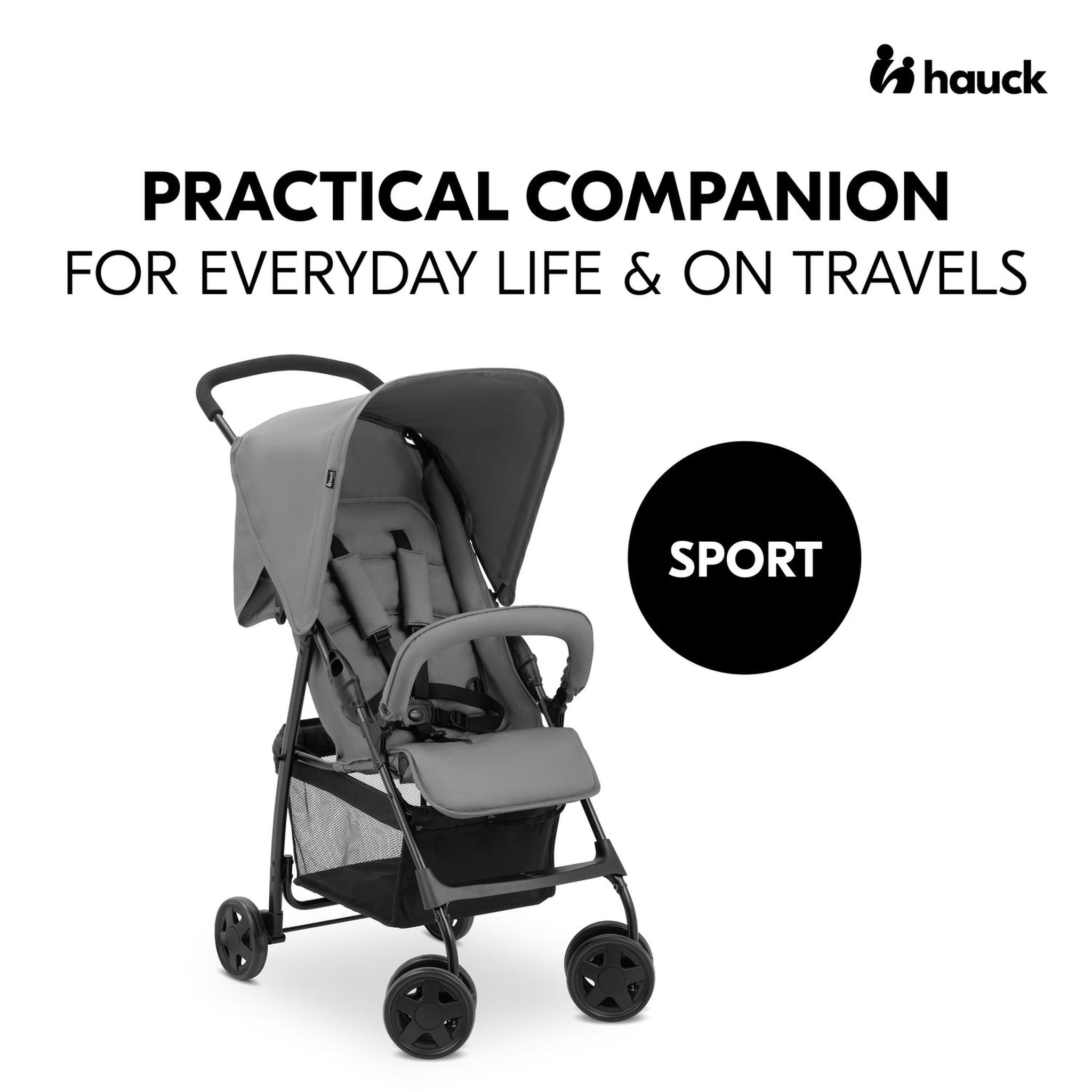 hauck sport stroller Hauck Grey Sport Pushchair