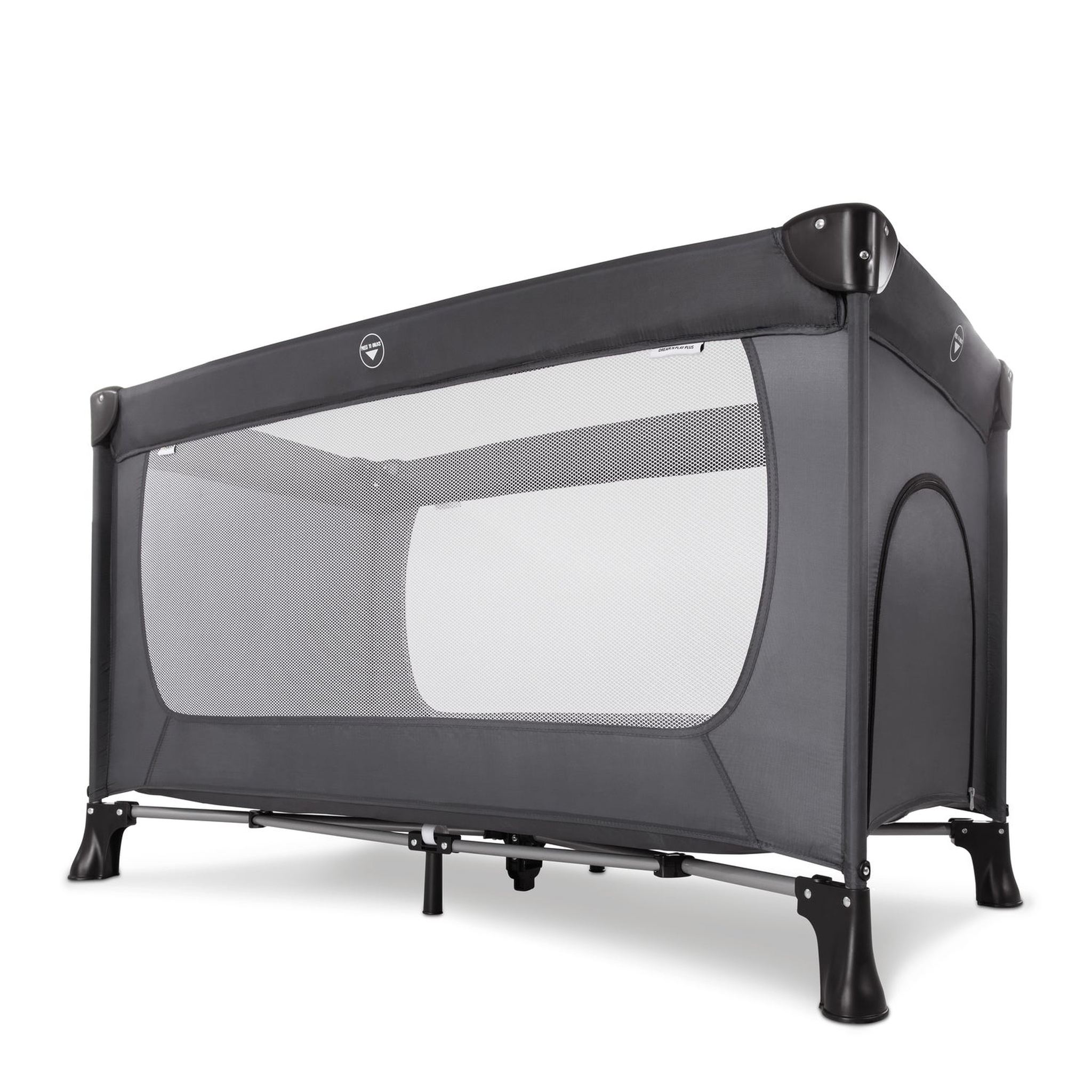 hauck dream n play travel cot aldi Hauck Grey Dream N Play Plus Travel Cot & Playpen