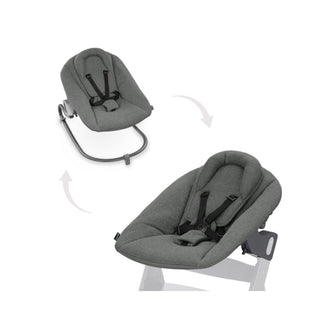 Hauck Alpha+ Premium Bundle Grey High Chair - Beech Grey