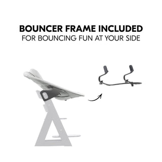 Hauck Alpha+ Premium High Chair Bundle - Beech White