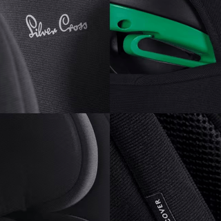 Silver Cross Discover i-Size with ISOFIX Child Baby Car Seat Booster -Essentials