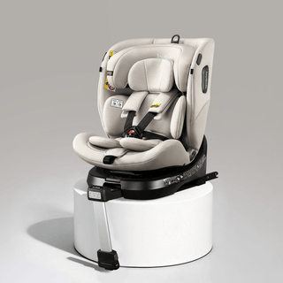JoviKids Ranger 2 i-Size Car Seat with Leg Extension Cushion - Milkstone
