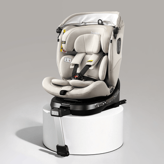 JoviKids Ranger 2 i-Size Car Seat with Leg Extension Cushion - Milkstone