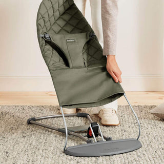 BabyBjorn Bouncer Bliss – Woven, Classic Quilting, Dark Green