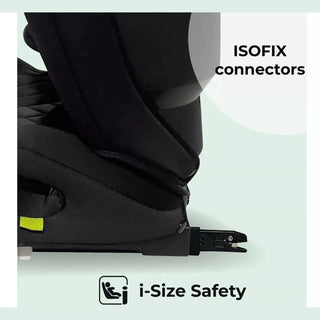 My Babiie i-Size Car Seat 100–150cm | Isofix | From 4 to 12 Years | Quilted Black