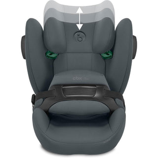 Cybex Pallas B3 i-Size Car Seat – Black 76–150cm, 15m–12y Grey