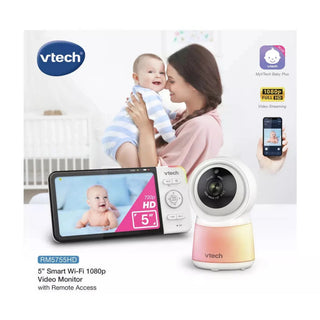 VTech RM5755HD Smart Wi-Fi Baby Monitor with 5" HD Screen & 1080p Camera