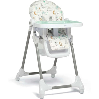 Mamas & Papas Snax Low Adjustable Highchair with Removable Tray – Animal Alphabet