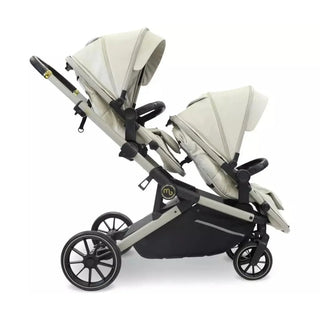 My Babiie MB33 Tandem Double Pushchair - Ivory