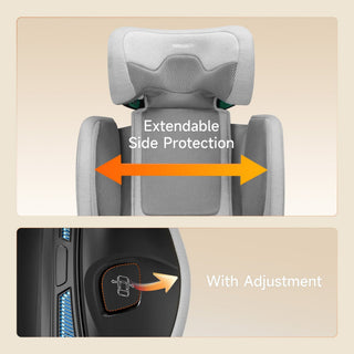 Welldon Cocoon Travel 2 High Back Booster Car Seat – Moonstone