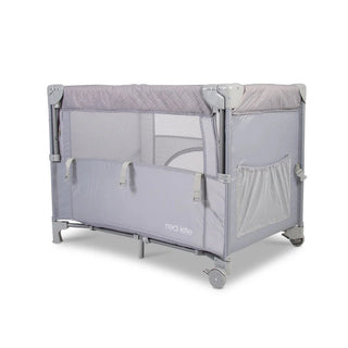 Red Kite Dreamer Bedside Crib – Quilt Grey