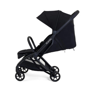 iCandy Pip Compact Pushchair – Lightweight, Cabin-Approved Stroller for Urban Living & Travel | Lie-Flat Seat, One-Hand Fold, Raincover -Black