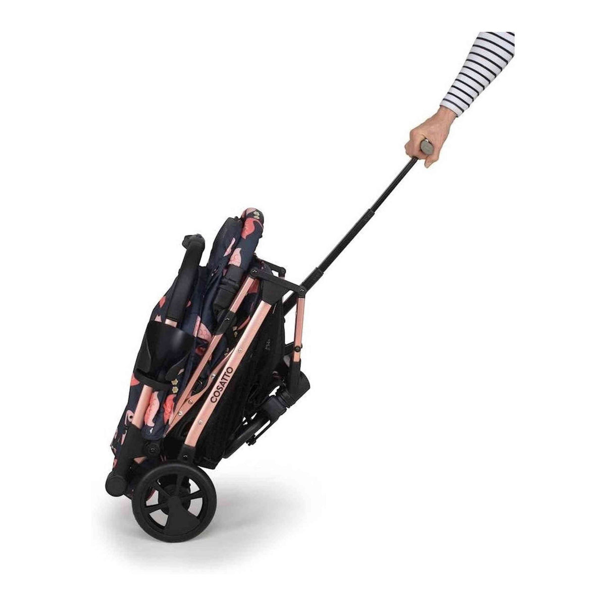 Cosatto Woosh 3 Pushchair – Compact & Lightweight - Pretty Flamingo