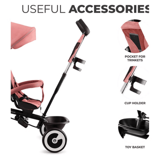 Kinderkraft Aston Trike – Rose Pink