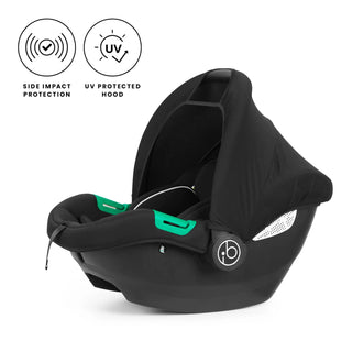 Ickle Bubba Cirrus i-Size Car Seat & ISOFIX Base – R129/03, Birth to 15 Months