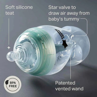 Tommee Tippee Advanced Anti-Colic Baby Bottles 150ml – 3 Pack