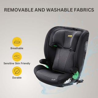 JoviKids Leon ISOFIX Booster Car Seat R129 i-Size Group 2/3 15 Months to 12 Years Twilight