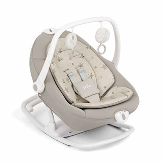 Joie Sansa 2-in-1 Bouncer and Rocker – Cosmo Tan | Soothing Motions, Lullabies, and Recline