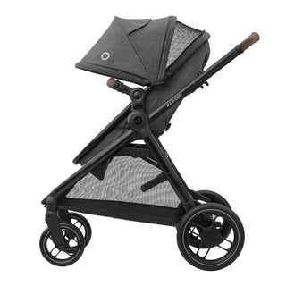 Maxi-Cosi Zelia S Trio 3-in-1 Baby Infant Travel System Foldable Pushchair Dark Grey