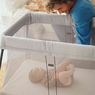 BabyBjörn Travel Cot Light – Silver
