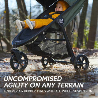 Latest Baby Jogger City Mini GT2 All Terrain Pushchair Birth to 22kg Stone Grey