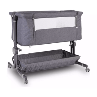 Red Kite Cozysleep Bedside Baby Infant Crib Cotbed Co Sleeper - Dark Grey