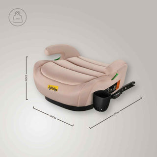 JoviKids Ohho+ i-Size ISOFIX Booster Seat with Cup Holder 6–12 Years Rosewood