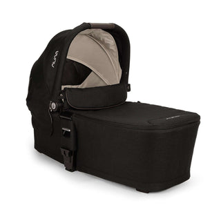 Nuna MIXX Next Series Compact Baby Carry Cot with Soft Mattress Cover - Caviar Black