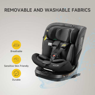 JoviKids Ranger TT Spin 360 Car Seat with ISOFIX - R129 i-Size Birth to 12 Years in Twilight