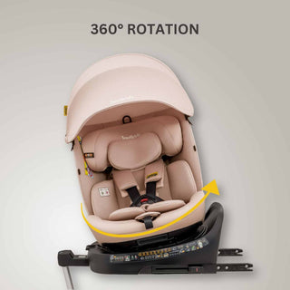 JoviKids Ranger 2 i-Size Car Seat with Leg Extension Cushion - Rosewood